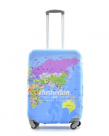 Чехол для чемодана "Карта мира" M